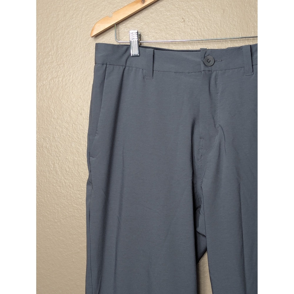 BOEN Performance Golf Pants Mens 34 Gray Gorpcore‎ Tech Chino Trousers - Picture 8 of 13